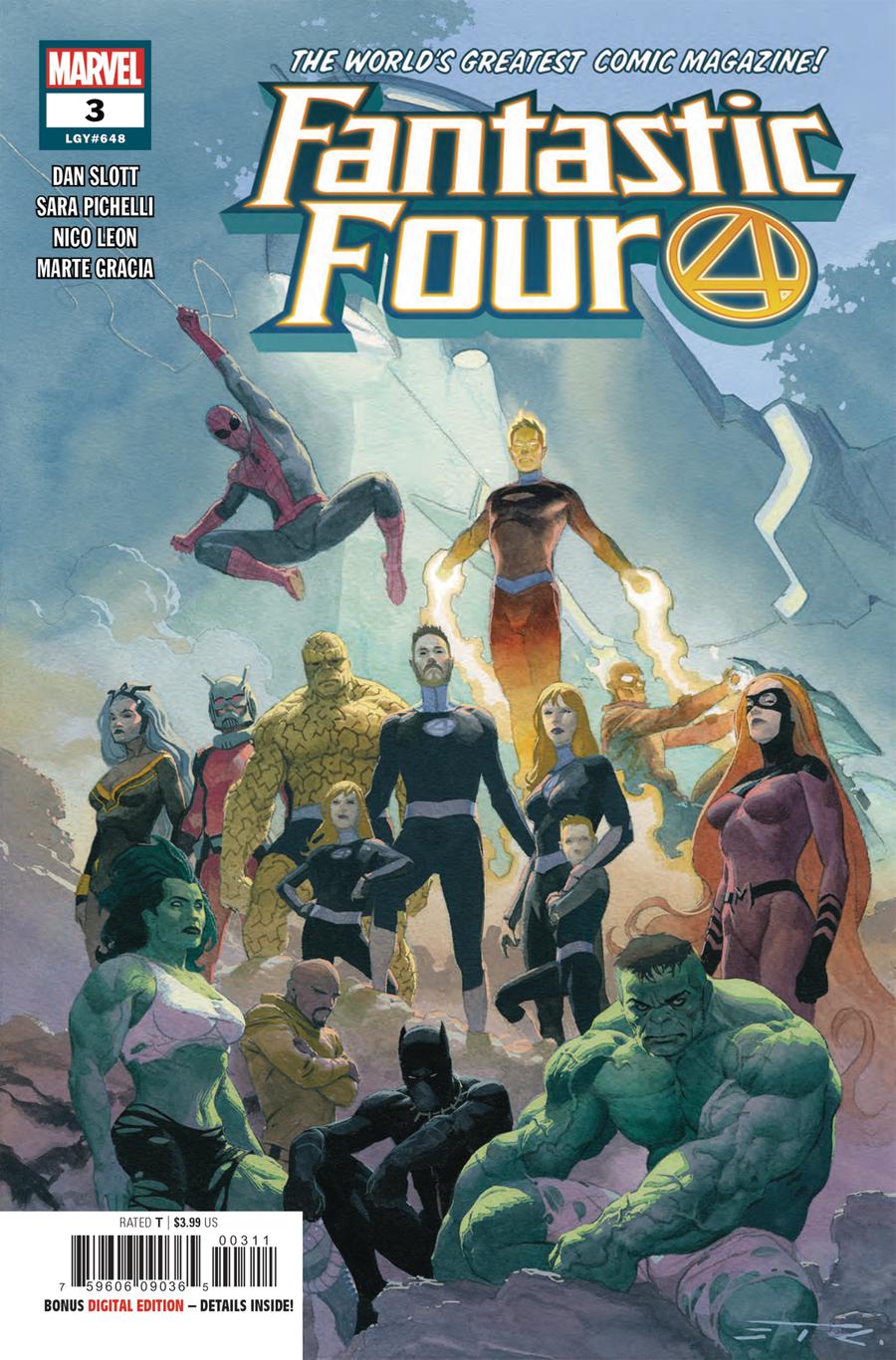 portada Fantastic Four 3 de 2018